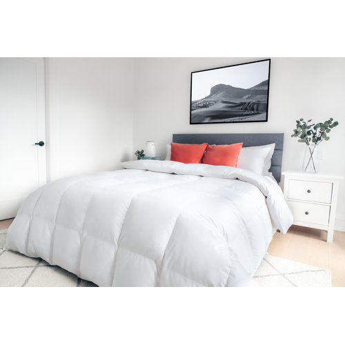 Highland Feather 575 Fill Power All Season White Duck Down Comforter